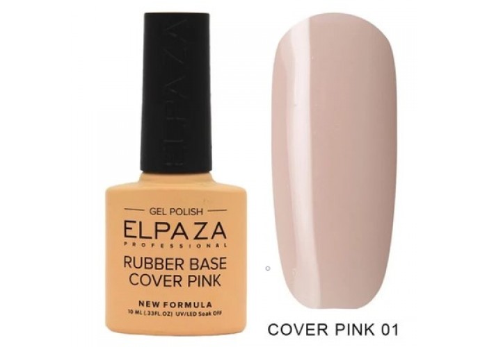 ELPAZA Rubber Base Cover Pink №01 10ml