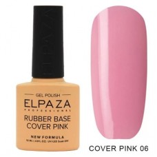ELPAZA Rubber Base Cover Pink №06 10ml