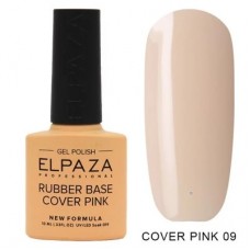 ELPAZA Rubber Base Cover Pink №09 10ml