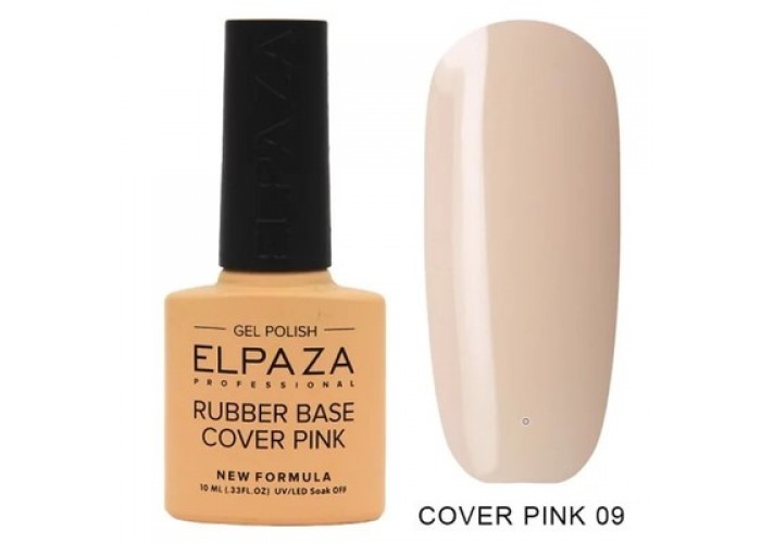 ELPAZA Rubber Base Cover Pink №09 10ml