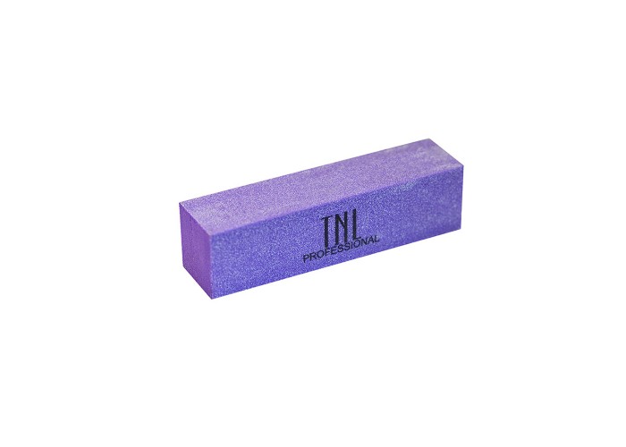 Баф для ногтей TNL фиолетовый 