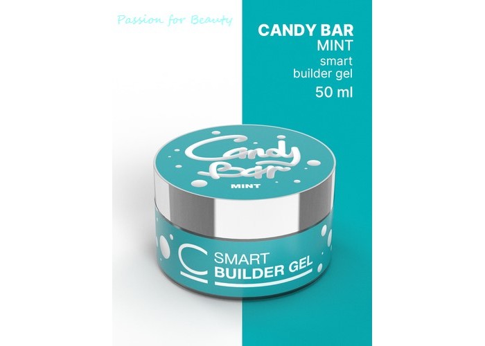 Гель для наращивания Сosmogel builder Сandy Bar Smart mint 50ml