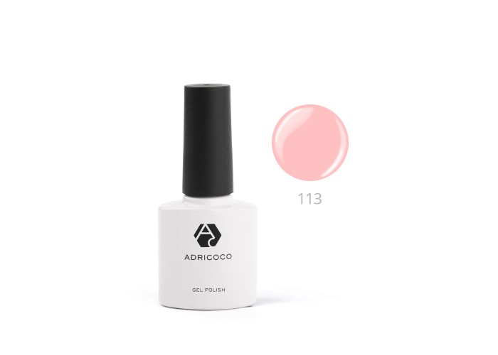 Гель-лак ADRICOCO №113 розовый кварц 8 ml