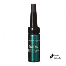 Хна для бровей Ekko Beauty Dark Brown 7ml