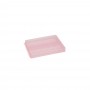 Контейнер для фрез пластиковый (прозрачно-розовый)